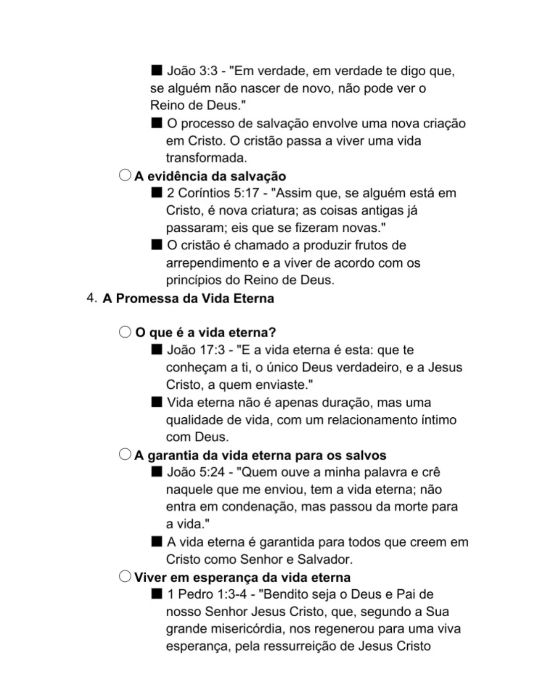 Sermão exemplo 11
