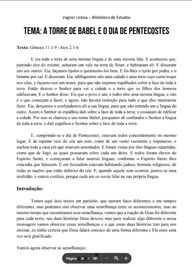 Sermão exemplo 4